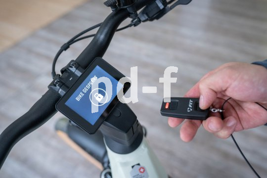 Digitaler Schlüssel für E-Bikes