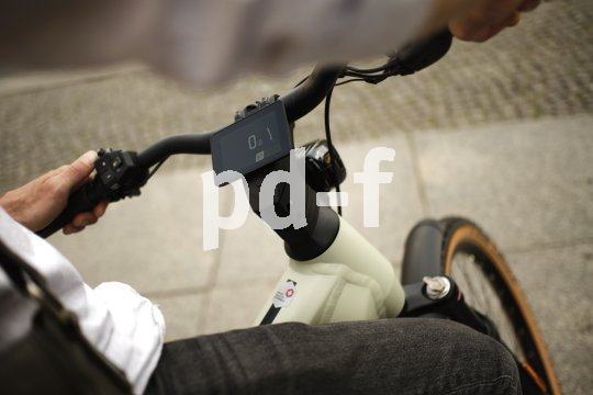 Fahrradlenker mit E-Bike-Display