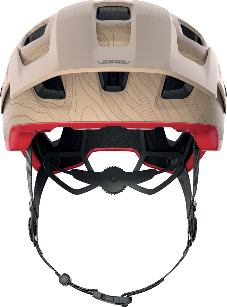 Freisteller Frontalansicht Mountainbikehelm