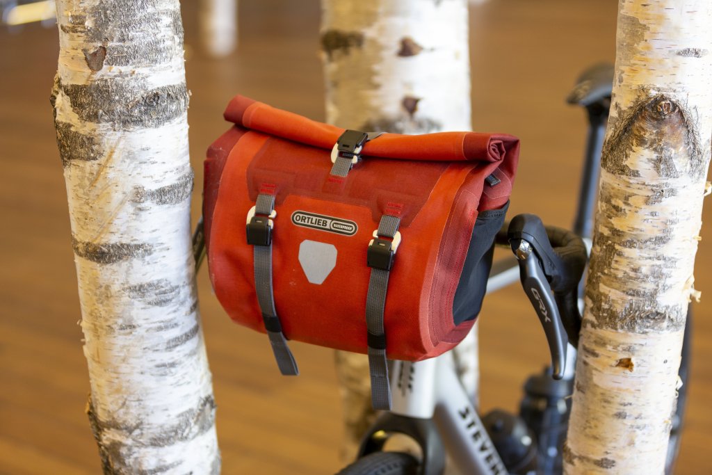 Lenkertasche an Fahrradlenker