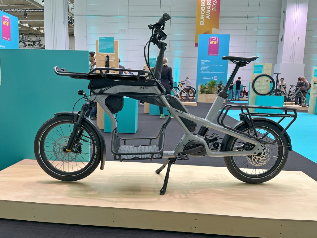 Cargobike der Firma Ca Go auf der Eurobike.