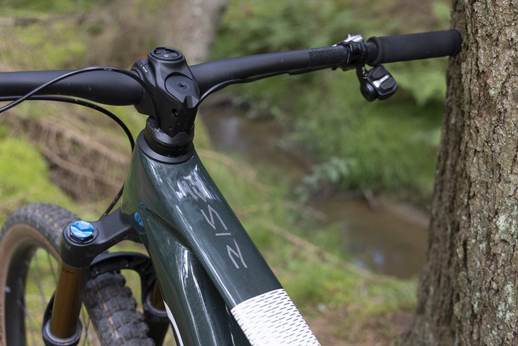 Lenker eines Mountainbikes