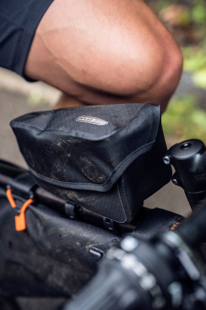 Taschen an Fahrrad