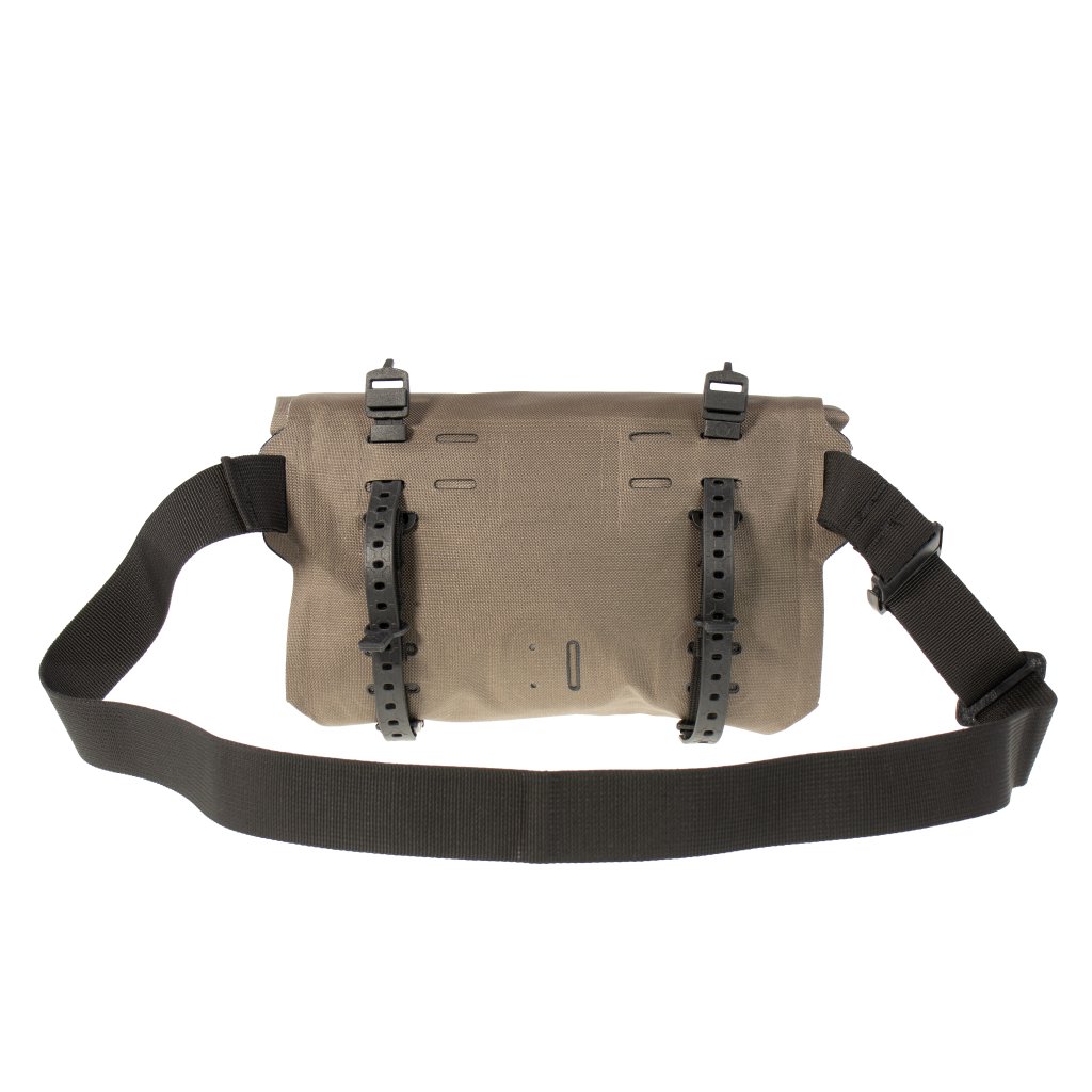 Lenkertasche mit Umhängegurt von hinten