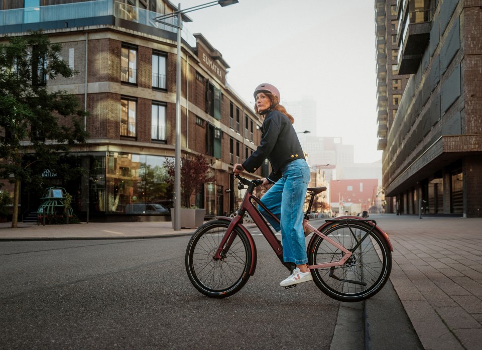 Einspieler Stylisches E-Bike für urbane Mobilität