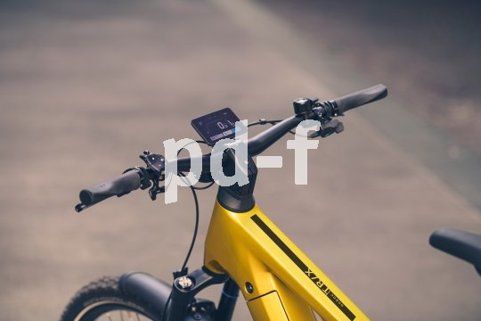 Lenker eines E-Bikes mit FIT-E-Bike-Control.