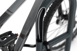 Fahrradständer mit integrierten Stahlseilen