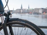 Der "Marathon"-Reifen von Schwalbe ist durch seinen hohen Pannenschutz für Radreisen und Städtetrips geeignet.